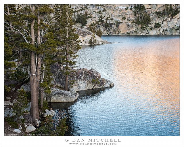 Shoreline and Evening Reflection