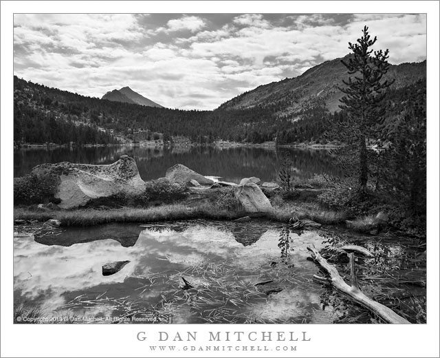 CharlotteLakeShorelinePeninsulaBW20130912