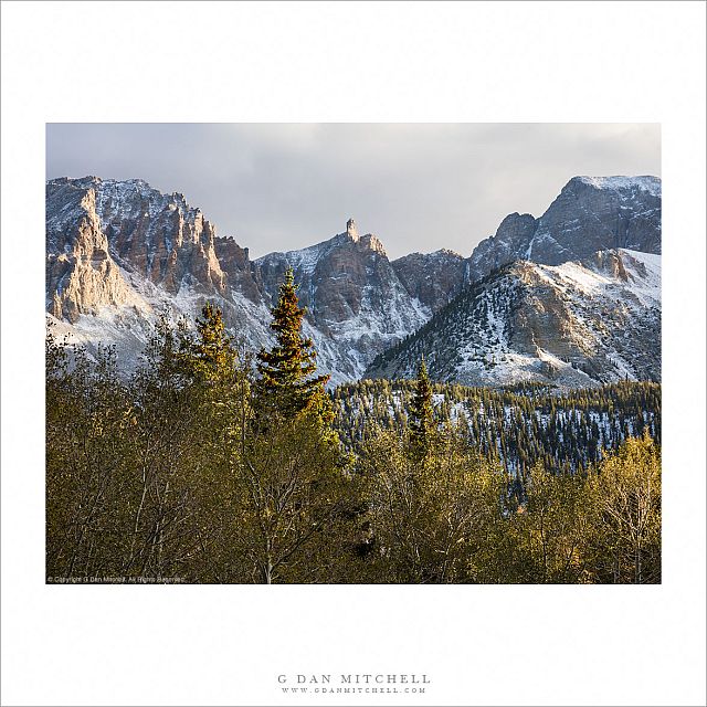 Wheeler Cirque, Autumn Snow