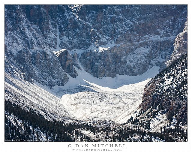 Wheeler Glacier and Cirque Headwall