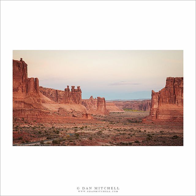 Sandstone Formations, First Light