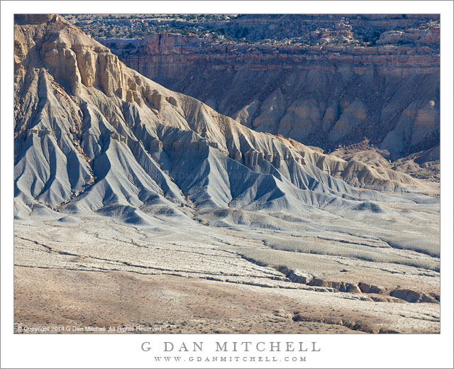 Eroded Ridge and Valley