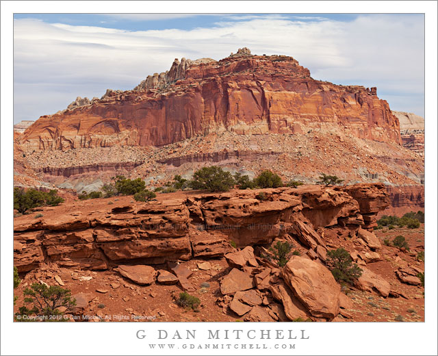 RedRockAndSkyCapitolReef20120405