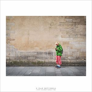 Person, Wall, Le Marais