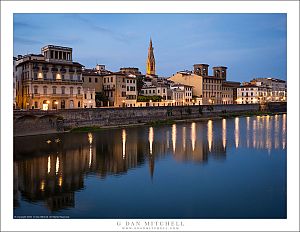 Arno River, Evening