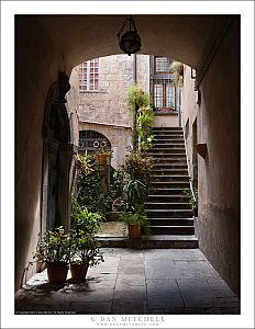 Courtyard and Stairs