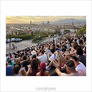 Sunset Crowd, Florence