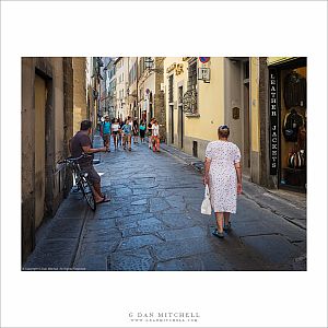 Woman In Polka Dot Dress