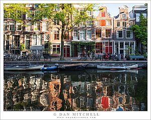 Buildings and Canal Reflection