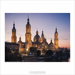 Basilica Spires and Domes, Dusk