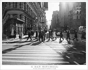 Winter Light and Cross Walks