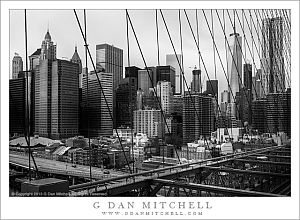 Lower Manhattan, Bridge Cables