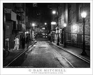 Man in White, Mosco Street