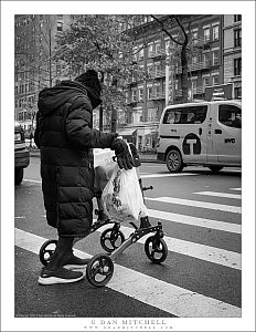 Woman in Crosswalk