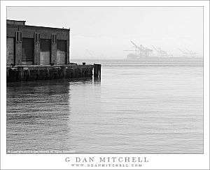 PierSFBayPortOaklandMorningBW20110708 as Smar