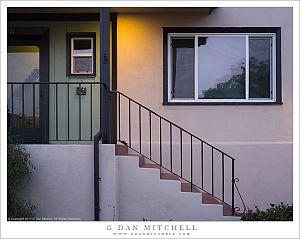 Door, Steps, and Window