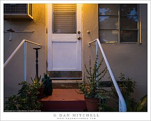 Porch and Door, Night