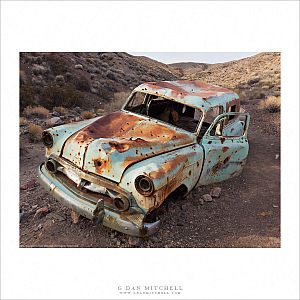 Abandoned Car, Desert Gully