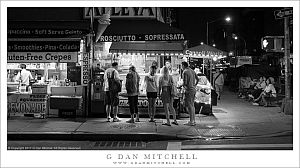 Gelato Stand, Evening