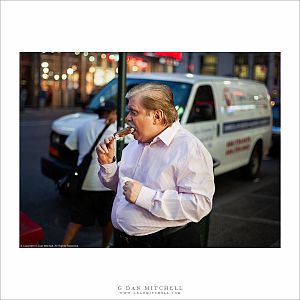 Man With Ice Cream Bar