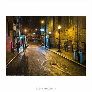 Pedestrians, Mosco Street