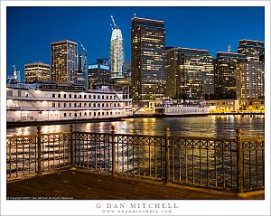 San Francisco Waterfront, Night