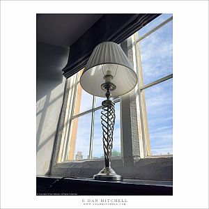 Lamp, Window, Morning Light