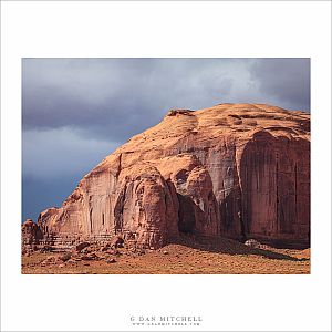 Sandstone Dome, Darkening Sky