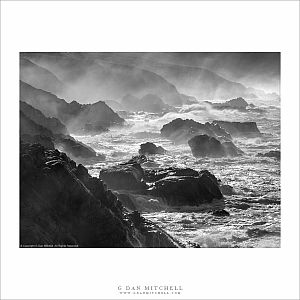 Storm Surf and Rocky Headlands
