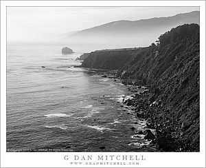 Seastack, Bluffs, Coastal Mountains
