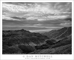 Morning, Mountains, Desert Canyons