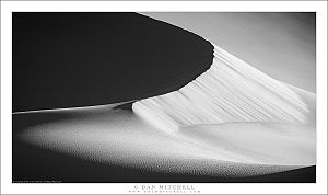 Sand Dunes, Light and Shadow