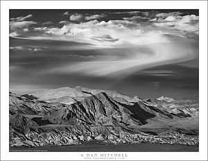 Desert Mountains, Evening Virga