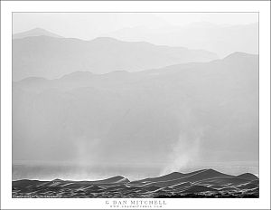 Dunes and Mountains, Rising Dust