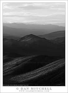 Sierra Sunset From The Panamint Range