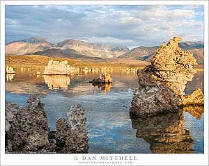 Dawn, Mono Lake and Sierra Crest