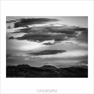 Mono Craters, Evening Cloudscape