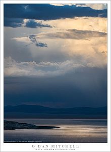 Evening Rain, Reflection