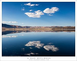 Mono Lake, Reflected Clouds