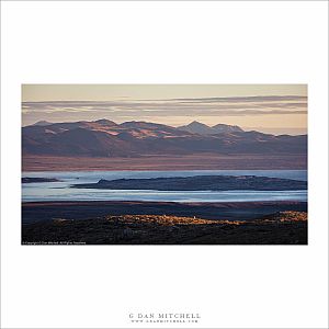 Mono Lake, Mountains, Morning