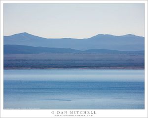 Mono Lake, Sky and Mountains