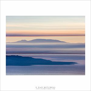 Mono Basin, Wildfire Smoke, Dawn