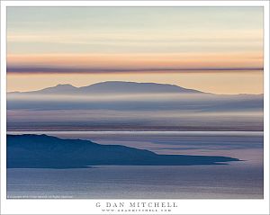 Mono Basin, Wildfire Smoke, Dawn