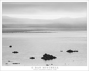 Mono Lake, Wildfire Smoke