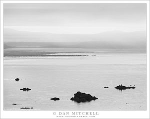 Tufa, Wildfire Smoke, Mono Lake