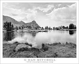 UpperYoungLakeBuildCloudsBW20070910