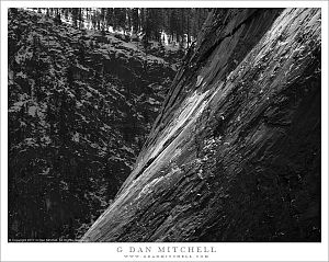 Light on Granite Slabs
