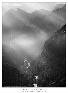 Clearing Clouds, Merced River Canyon