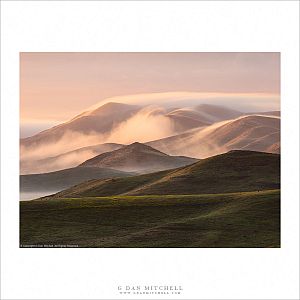 Dawn Fog, California Hills