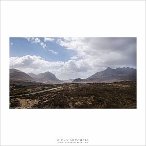Approaching The Cuillin Mountains
